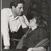 Viveca Lindfors and unidentified in American Repertory Company