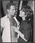 Viveca Lindfors and unidentified in American Repertory Company