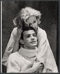 Robert Drivas and Eileen Heckart in the stage production And Things That Go Bump in the Night