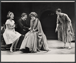 Susan Anspach, Robert Drivas, Eileen Heckart, and Marco St. John in the stage production And Things That Go Bump in the Night