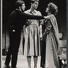 Robert Drivas, Marco St. John, and Eileen Heckart in the stage production And Things That Go Bump in the Night