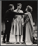 Robert Drivas, Marco St. John, and Eileen Heckart in the stage production And Things That Go Bump in the Night