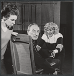 Susan Anspach, Ferdi Hoffman, and Eileen Heckart in rehearsal for the stage production And Things That Go Bump in the Night