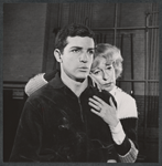 Robert Drivas and Eileen Heckart in rehearsal for the stage production And Things That Go Bump in the Night