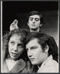 Kathryn Grody [front left], Richard Dreyfuss [front right] and Martin Shakar [background] in the stage production And Whose Little Boy Are You?