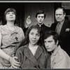 Loretta Fury [front left], Kathryn Grody [front middle], Richard Dreyfuss [front right],  Martin Shakar [back left] and Henry Calvert [back right] in the stage production And Whose Little Boy Are You?