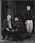 Albert Dekker, Herbert Berghof, and George C. Scott in rehearsal for the stage production The Andersonville Trial