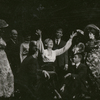 Barbra Streisand and cast in the stage production Funny Girl.