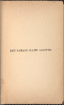 Communication from the Comptroller relative to expenditures and receipts of the County of New York, on account of the damage by Riots of 1863. Vol. II