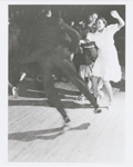 Unidentified couple, probably Lindy Hoppers, dancing at an unidentified nightspot, 1930s