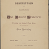 Description with illustrations of nine elegant residences fronting on Central Park, West, bet. 84th and 85th Sts., New York City