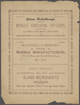 Description with illustrations of nine elegant residences fronting on Central Park, West, bet. 84th and 85th Sts., New York City