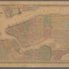 Map of New York and the adjacent cities.