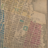 Map shewing the old high water line along the shores of Brooklyn & New York together with the pier lines as established by law [cartographic material] / R. Graves, City Surveyor.