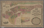 New-York city and county map with vicinity entire, Brooklyn, Williamsburgh, Jersey City, &c. in the 79th year of the independence of the United States