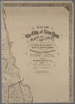 Map of the City of New York north of 130th Street : showing property lines, buildings, rail-roads, &c., with the new system of streets in the 23rd & 24th Wards, as laid out by the Commissioners of Public Parks