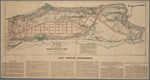 Map of that portion of the 12th ward of the City of New York showing the route of the Grand Boulevard and location of new avenues and streets lately laid out by the Central Park Commissioners