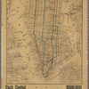 Map showing the lines of the elevated railroads on Manhattan Island / prepared by Gaylord Watson.