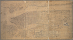 Topographical map of New York City, County, and vicinity : showing old farm lines &c. / based on Randel's and other official surveys, drawings and modern surveys by J.F. Harrison & T. Magrane.