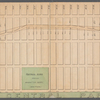 Map of the Boulevard : and plan of grand entrance to Central Park, with grades along the line of 8th Avenue, from 59th to 110th Street / compiled and drawn by J. Crofton