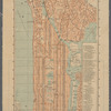 Map of the City of New York : with an index showing the location of prominent buildings and places of interest