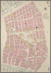 Map of New York City south of Bleecker St., showing the dry goods district