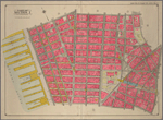 New York City, part of Map of part of Section 1, including approach to the Brooklyn Bridge. Bounded by Hudson River and Mulberry Street, and by Walker and Vesey Streets