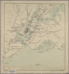 Freight terminal map of the Port of New York