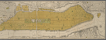 Rand-McNally standard map of the borough of Manhattan