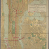 The Rand McNally map of the Borough of Manhattan, the principal portion of the Boroughs of Bronx, Brooklyn, and Queens and the business district of Jersey City