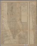 Map of the southern part of the borough of Manhattan of the City of New York 