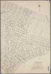 Map of Manhattan south of 23rd St. showing location of pipes and fire hydrants