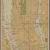 Map of New York City : showing passenger and freight lines, ticket and freight offices, subway, elevated, and street car lines