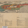 Map of the Borough of Manhattan showing average annual expenditure per family