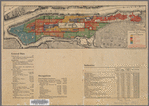 Map of the Borough of Manhattan showing average annual expenditure per family