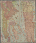 Map of boroughs of Manhattan and the Bronx 