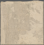 Map of the northern part of the borough of Manhattan and the borough of the Bronx of the city of New York : Map of the southern part of the borough of Manhattan of the city of New York 