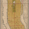 Rand-McNally standard map of the borough of Manhattan