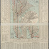 Street guide of Manhattan and the Bronx. Index to streets on margin and verso. Equipped with Pleasants Instantaneous Finder