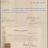 Transfer of copyright for “The Young Band Master” by Capt. Ralph Bonehill