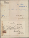 Transfer of copyright for “The Young Band Master” by Capt. Ralph Bonehill