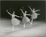 Merrill Ashley, Gelsey Kirkland, and Patricia Neary in a School of American Ballet performance