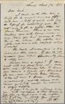 Burchmore, Zack, ALS to. Apr. 7, 1851.