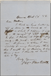 Ticknor, [William D.], ALS to. Apr. 6, 1853.