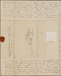 [Foote], Mary W[ilder] White, ALS to. Jan. 30, 1834.