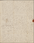 [Foote], Mary W[ilder] White, ALS to. Mar. 24, 1834.