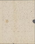 [Foote], Mary W[ilder] White, ALS to. Aug. 22, 1834.