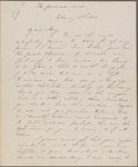 Foote, Mary [Wilder White], ALS to. Feb. 11, 1844.