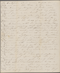 Foote, Mary [Wilder White], ALS to. Feb. 11, 1844.