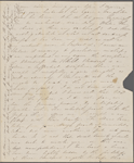 Foote, Mary [Wilder White], ALS to. Feb. 11, 1844.